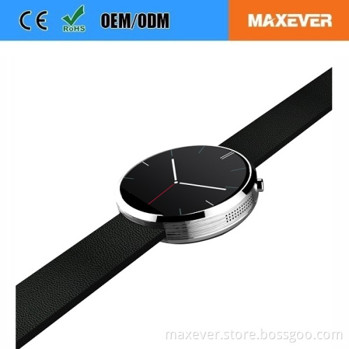 MTK2502 BT4.0 1.22" IPS Round Touch Screen Heart Rate Monitor DM360 Smart Watch